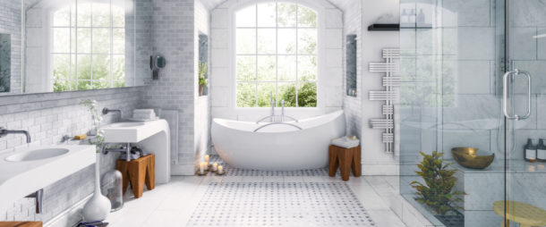 Der neue Trend: große Badezimmer