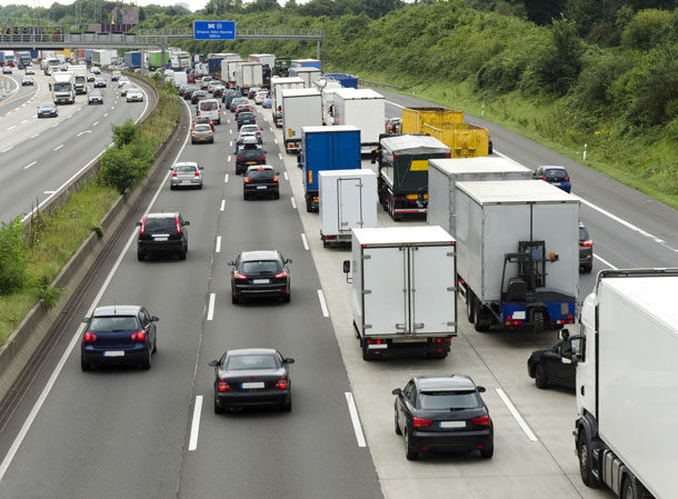 Kurierdienste sind jeden Tag auf deutschen Straßen unterwegs.