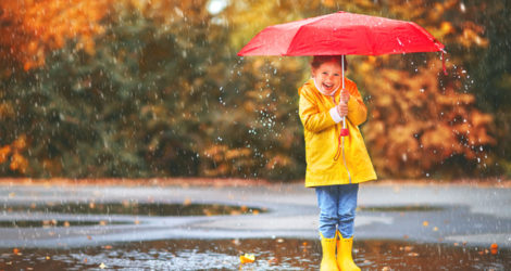 Richtig kleiden im Herbst.